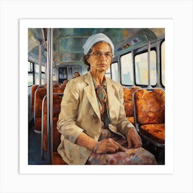 Woman On A Bus 2 Poster