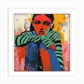 'The Girl' 1 Art Print