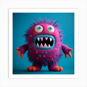 Monster 3d Art Print