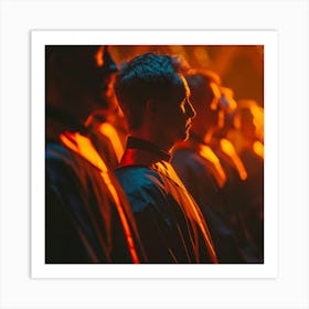 Choir In The Dark Art Print