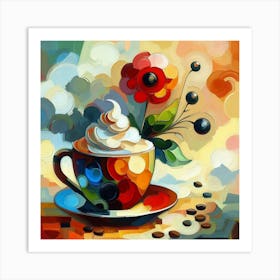 Coffee Cup 78 Art Print