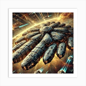 A Grand Depiction Of The Astral Bastion, A Massive Art Print