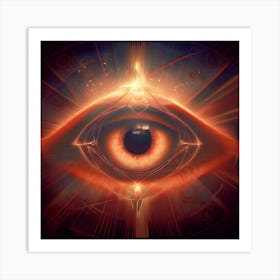 All Seeing Eye 1 Art Print