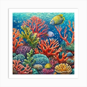 Coral Reef 2 Art Print