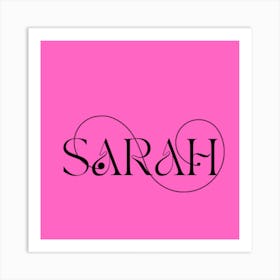 Sarah Art Print