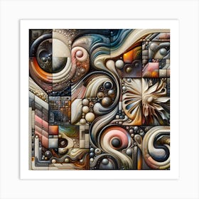 Abstract Painting 42 Art Print