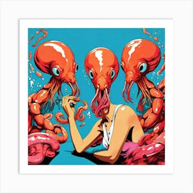 Octopus 87 Art Print