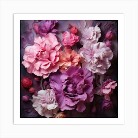 Paper Flowers Art Print