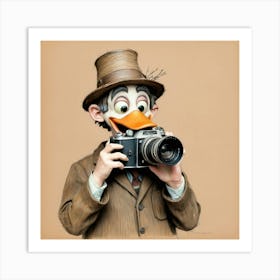 Donald Duck 11 Art Print