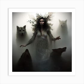 The Wood Maiden Art Print