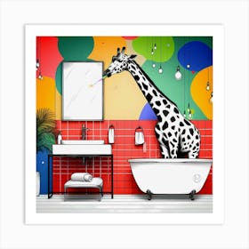 Long-Necked Clean Art Print