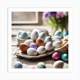 Easter Eggs 2 Art Print