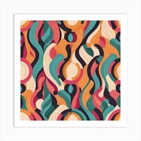 Abstract Abstract Pattern Art Print