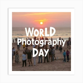 World Photography Day Art Print