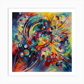 Abstract Painting 53 Art Print