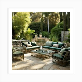 Outdoor Furniture 1 Art Print