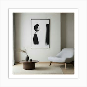 Portrait Of A Woman 4 Art Print