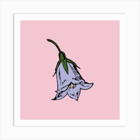 Bluebell Flower Art Print