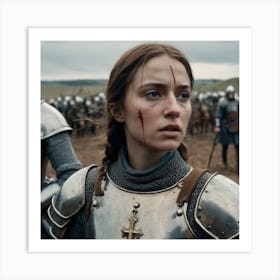 Joan of Arc 2 Art Print