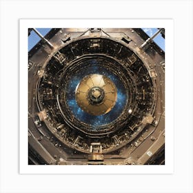 Inside The Nasa Spacecraft Art Print