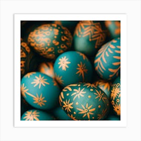 Easter Eggs 5 Art Print