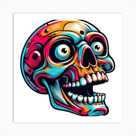 Skull 4 Art Print