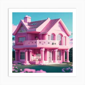 Barbie Dream House (213) Art Print