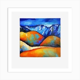 Mountain Landscape Art Print