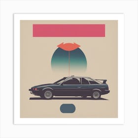 Nissan Celica Art Print