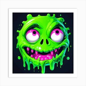 Green Monster 1 Art Print