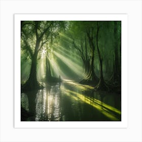 Purified Swamp Art Print