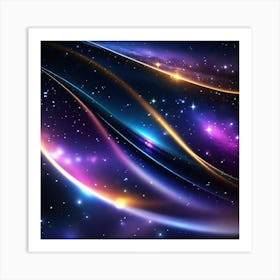 Galaxy Wallpaper 4 Art Print