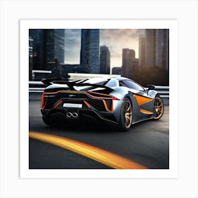 Lamborghini Aventador 8 Art Print