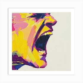 Scream 1 Art Print