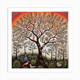 Tree In The Forest Art Print