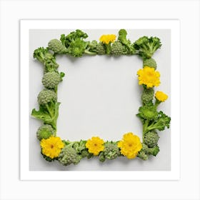 Frame Of Vegetables 6 Art Print