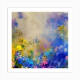 Abstract Watercolor Painting Art Print