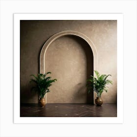 Archway Stock Videos & Royalty-Free Footage 6 Art Print