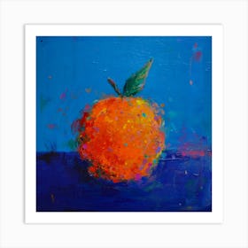 Tangerine 2 Square Art Print