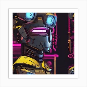 Robots 6 Art Print