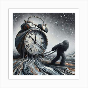 'The Clock' Art Print