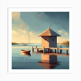 Sailor'S House Art Print