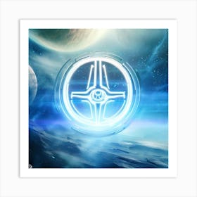 Spacecraft Logo 1 Art Print