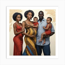 Family Portrait 7 Art Print