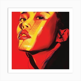 Portrait Of A Woman 7 Art Print