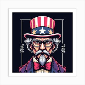 Uncle Sam 2 Art Print