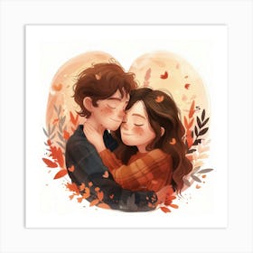 Fall In Love Art Print