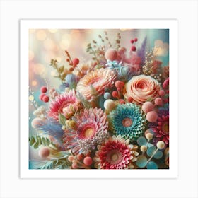 Flowers 1 Art Print