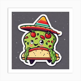 Mexican Taco Art Print