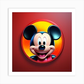 Mickey Mouse 2 Art Print